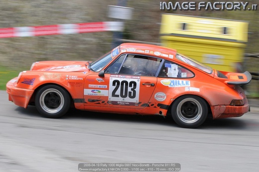 2008-04-19 Rally 1000 Miglia 0987 Noci-Bonetti - Porsche 911 RS
